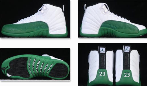 AJ12 Bucks雄鹿 白绿