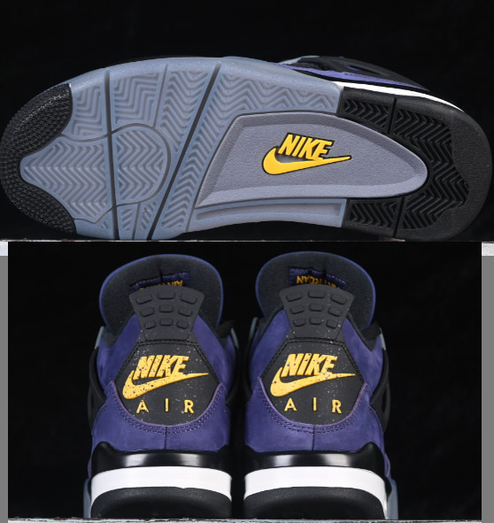 AJ4 Lakers湖人紫金