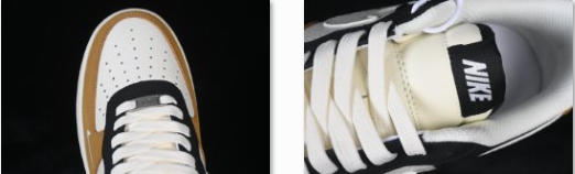 AF1 low白麦耀黑拼接