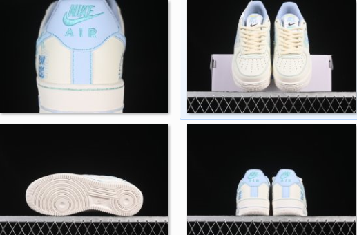 AF1 low Love Words 蓝言情话