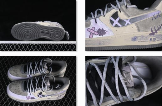 AF1 low Band-Aid 手绘涂鸦 涂鸦创可贴